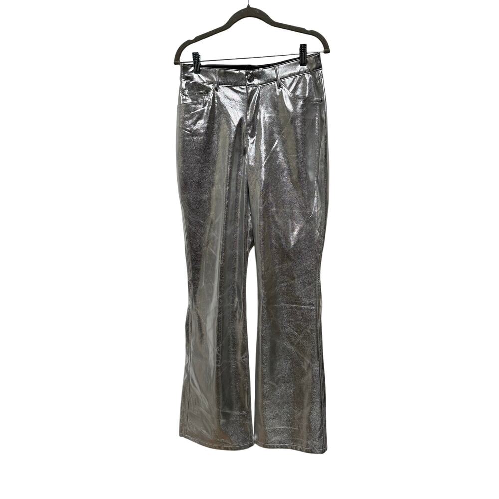 Wild Fable Flare Pants Women's 4 Silver